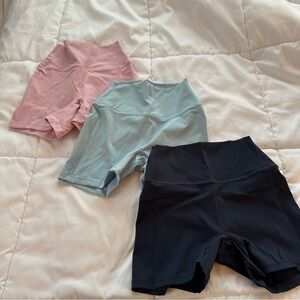 Set of 3 workout shorts sz S